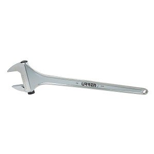 Urrea Chrome-Finish Adjustable Wrench, 30" Long. MAIN 