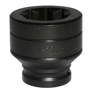URREA 3/4" Drive Black Standard Impact Socket 8 Point 1-5/16" 