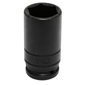 URREA 3/4" Drive Black Deep Impact Socket, 6 Point 1-3/8" 