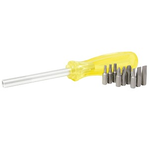 URREA 1/4" Interchangeable Bit Screwdriver With Bit 7-7/" 