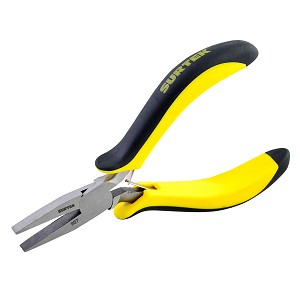 Surtek Mini Long Nose Flat Plier 4 3 4 