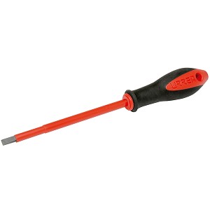 URREA 1000 V Bimaterial Screwdriver Flat Round shank 3/32" 