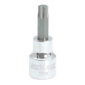 Surtek 3/8" Drive Tor- Head Socket T40 