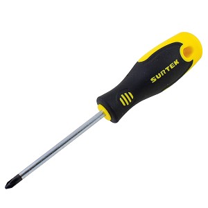Surtek Bimaterial Screwdriver Round Shank Phillips 1 3 168 