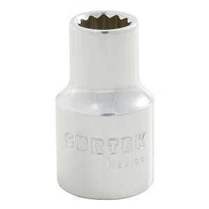 Surtek 1/2" Drive 12-Point Metric Deep Socket 14 mm 