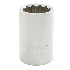 Surtek 1/2" Drive 12-Point Metric Deep Socket m 