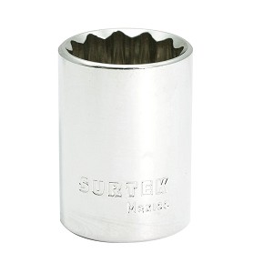 Surtek 1/2" Drive 12-Point Sae Socket 15/16" 