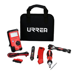 URREA Electronic Tool Set With Multi-Purpose Case 