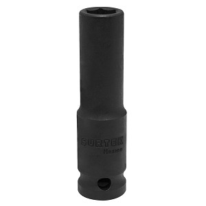 Surtek 1/2" Drive 6-Point Metric Impact Deep Socket 11 mm 