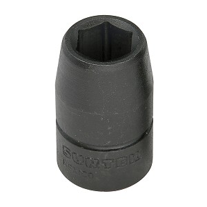Surtek 1/2" Drive 6-Point Sae Impact Socket 7/16" 