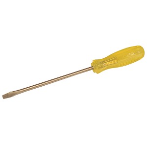 URRUH9616 Non-Sparking Slotted Screwdriver, Tip Size 1/4", Round Bronze-Aluminum Shank, 10" Exposed Length.jpg 