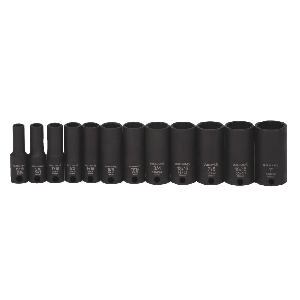 Williams JHW36922 3/8" Drive Deep Impact Socket Set, 12 Point, SAE, 12 Pieces MAIN 