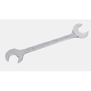 Williams Double Open End Angle Wrench, Chrome Satin Finish 1/2" 