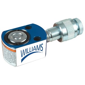 Williams 5-Ton Flat Body Cylinders 3/8''-18NPTF Coupler MAIN 