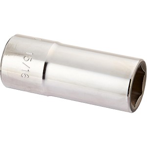 Williams 3/4" Drive Chrome Deep Socket, 6-Point SAE 15/16". MAIN 