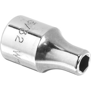Williams 1/4" Drive Chrome Shallow Socket, 6-Point SAE 5/32". MAIN 