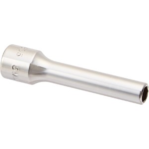 Williams 1/4" Drive Chrome Deep Socket, 6-Point Metric 5 mm MAIN 