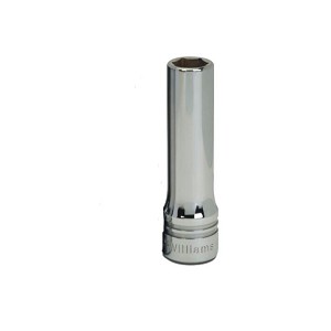 Williams 1/2" Drive Deep Chrome Socket, 6-Point SAE 9/16" MAIN 