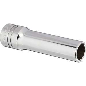 Williams 1/2" Drive Deep Chrome Socket, 12-Point Metric 13 mm MAIN 