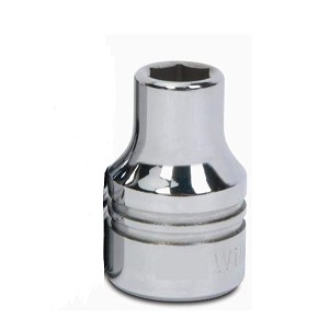 Williams 1/2" Drive Chrome Shallow Socket, 6-Point SAE 1/2" MAIN 