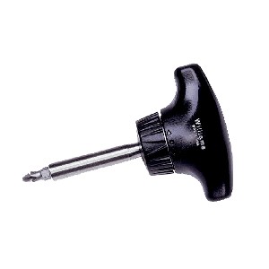 Williams T-Handle Ratcheting Screwdriver Stubby, 2-in Blade MAIN 
