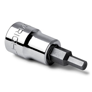 Wright Tool 1/4" Drive Hex Bit Socket With Hex Bit SAE 9/64" 