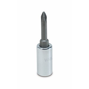Wright Tool 1/4" Drive Phillips Screwdriver Socket With Hex Bit #1 