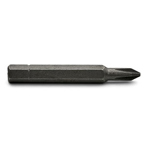 Wright Tool 1/4" Drive #1 - Replacement Long Phillips Screwdriver Bit & Socket. MAIN 