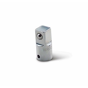 Wright Tool 1/4" Drive Adapter Chrome 1/4" Female x /8" Male 1" Length. MAIN 