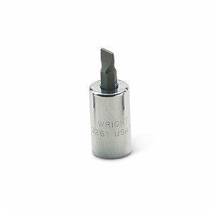 Wright Tool 3/8" Drive Slotted Screwdriver Socket With Bit 3/8" 