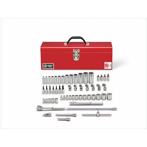 Wright Tool 3/8" Drive 56 Piece Standard And Deep Socket With Accessories Set. MAIN 