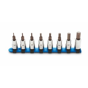 Wright Tool 3/8" Drive 8 Piece Hex Bit Metric Socket Set. MAIN 