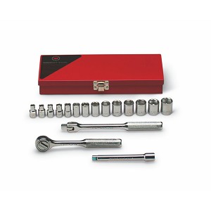 Wright Tool 3/8" Drive 17 Piece Standard Metric Socket Set 6-Point. MAIN 