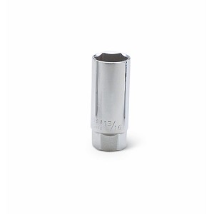 Wright Tool 1/2" Drive Chrome Deep Socket, 6 Point SAE 1-1/16" 