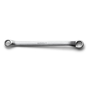 Wright Tool Box End Wrench, Double Offset Satin -Point SAE 5/16" x 3/8" 