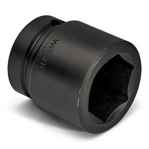 Wright Tool 3/" Drive Standard Impact Socket, 6 Point SAE 2" 