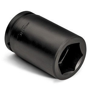 Wright Tool 1-1/2" Drive Deep Impact Socket, 6-Point Metric 105 mm 