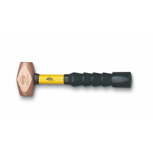 Wright Tool 1.5 lb. Brass Hammer w/ Super Grip 