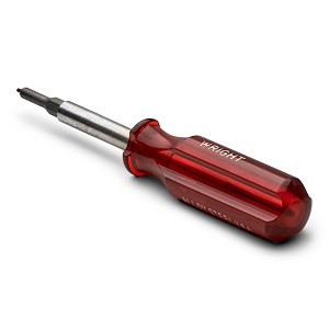 Wright Tool 4-in-1 Screwdriver, 7-1/" Length, Tips #0, #1, #2, #3. MAIN 