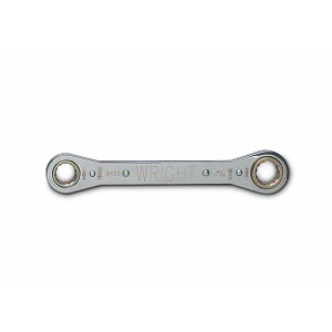 Wright Tool Ratcheting Box End Wrench, 2-Point Metric 5 mm 