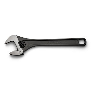 Wright Tool Adjustable Wrench, Black Industrial Finish 8" 