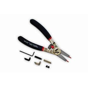 Wright Tool Retaining Ring Plier w/adjustable stop and replacement tips. MAIN 