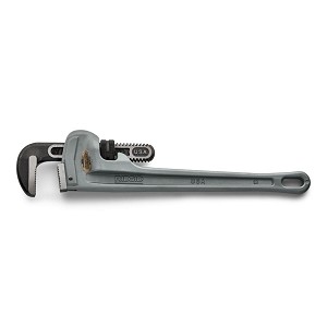 Wright Tool Aluminum Heavy Duty Pipe Wrench, - Ridgid 24" Length, Max Diameter 3" 