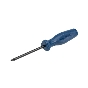 Wright Tool 9105 Phillips Screwdriver, Large Ergonomic 3-Flute Handle, #2 Tip, 8-1/4" Length MAIN 