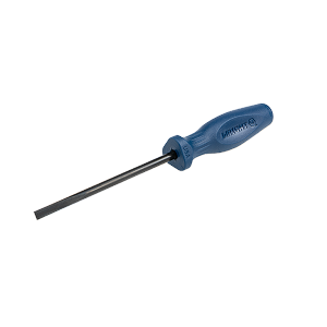 Wright Tool 9125 Slotted Screwdriver, Large 3-Flute Handle, Round Shank, Tip Size 5/16", Length 10-7/8" MAIN 